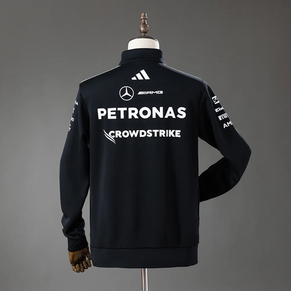 Casaco Meio Fecho Mercedes-AMG F1 Preto 2026 - Vista 2