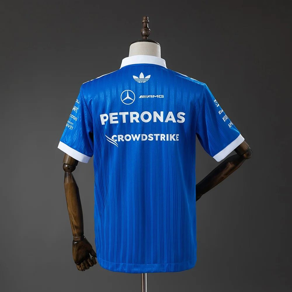 Polo Mercedes-AMG F1 Azul 2026 (Versão Jogador) - Vista 2