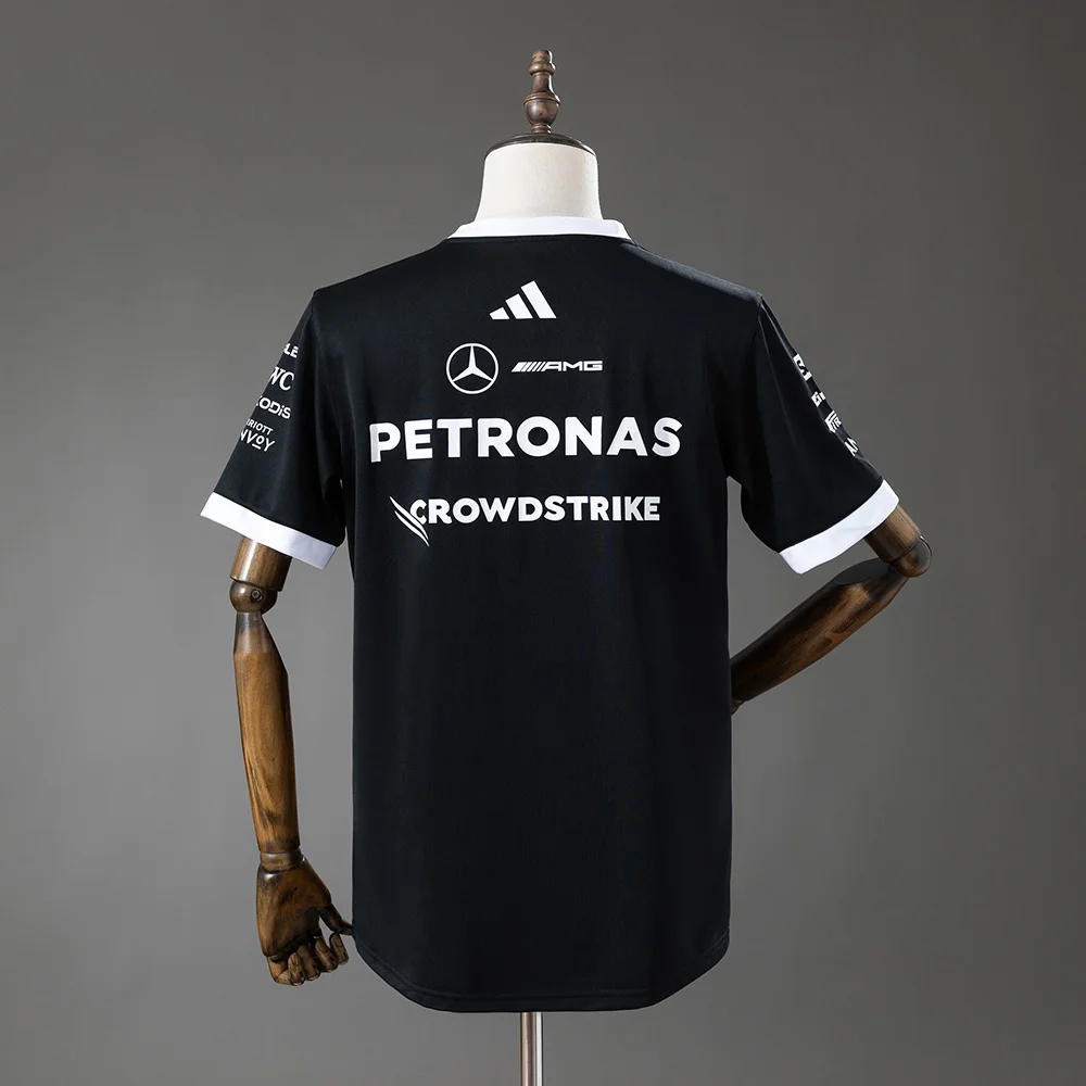 T-Shirt Mercedes-AMG F1 Preto 2026 - Vista 2