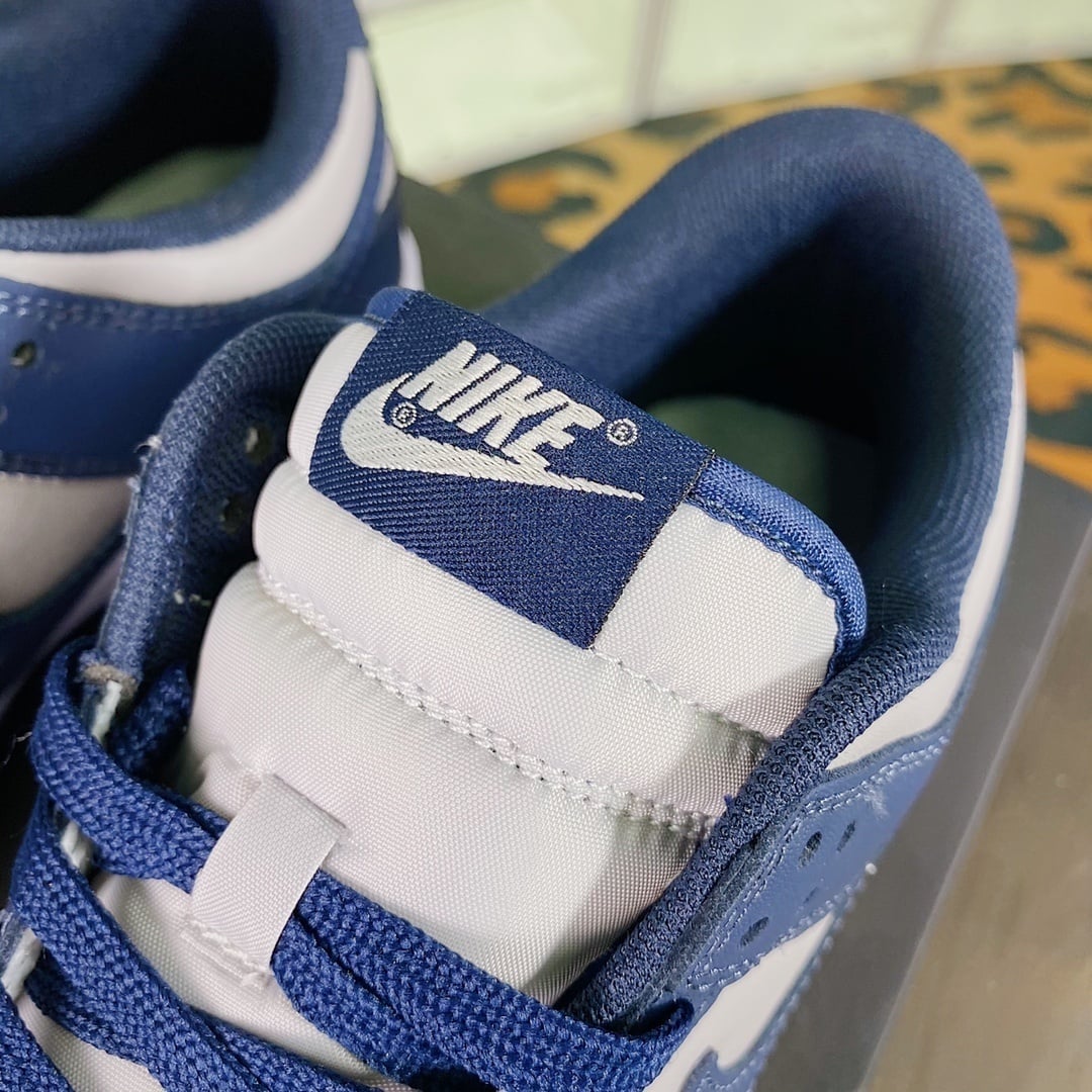 NK Dunk Low Georgetown Cinza e Azul - Vista 6