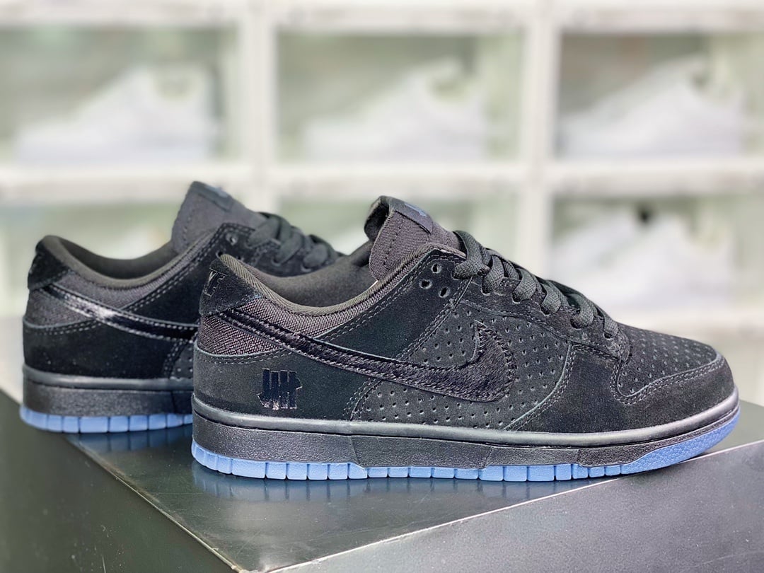 NK Dunk Low Cinco Listras Black Soul Ice Blue - Vista 2