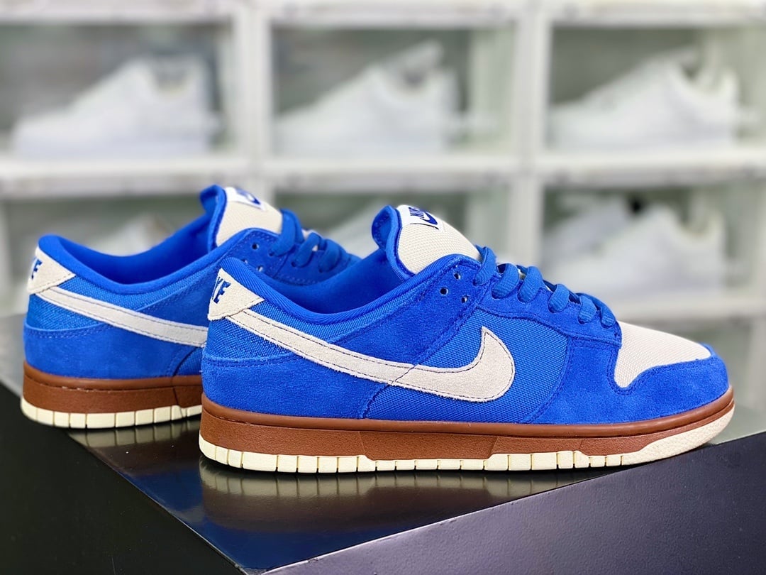 NK Dunk Low Melbourne Azul e Branco - Vista 2