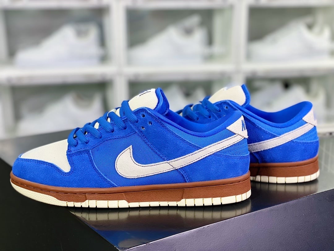 NK Dunk Low Melbourne Azul e Branco - Vista 3