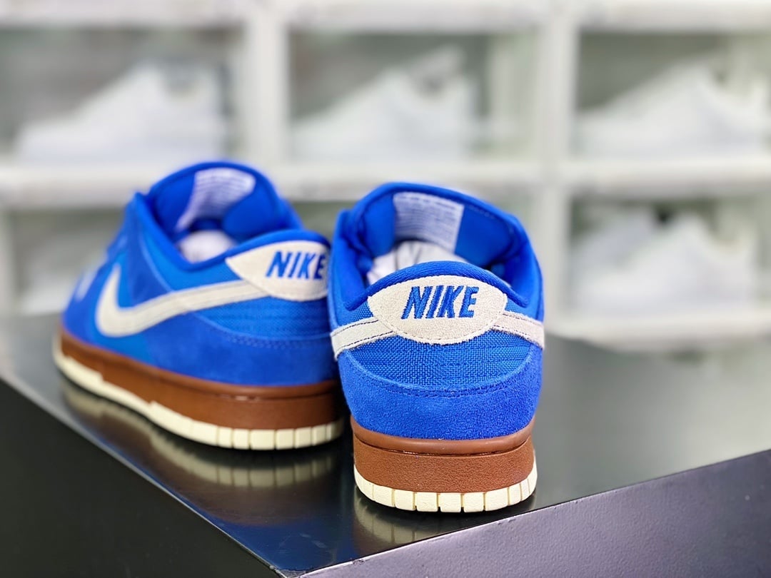NK Dunk Low Melbourne Azul e Branco - Vista 4