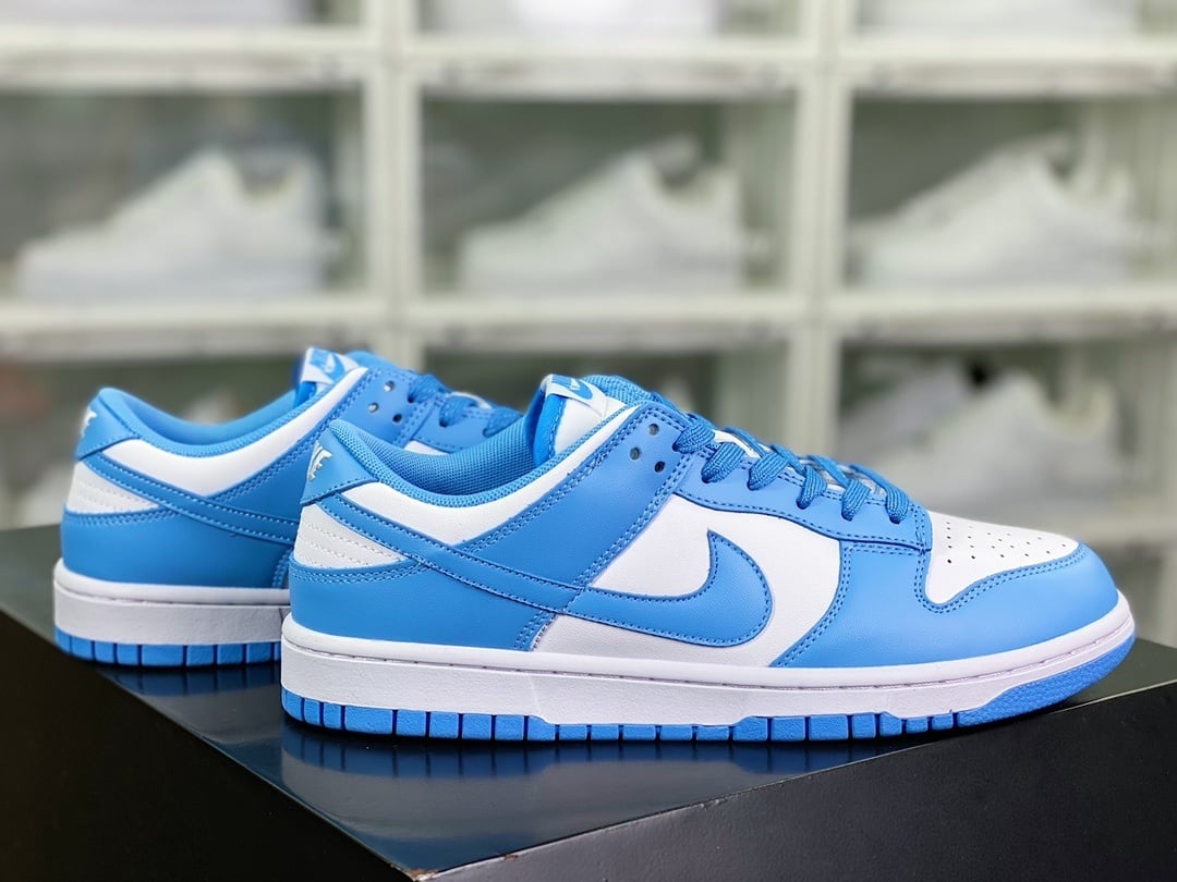 NK Dunk Low Azul Universidade UNC 2.0 - Vista 2