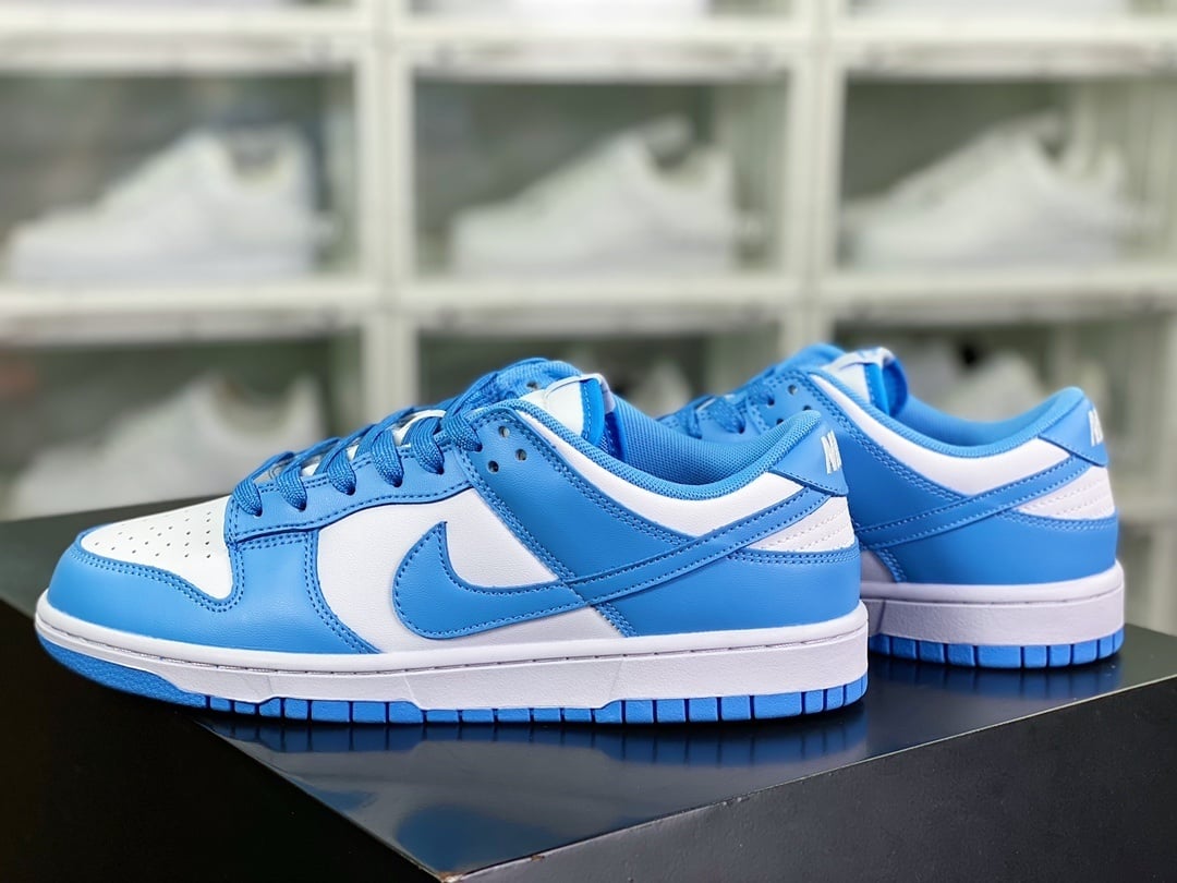 NK Dunk Low Azul Universidade UNC 2.0 - Vista 3
