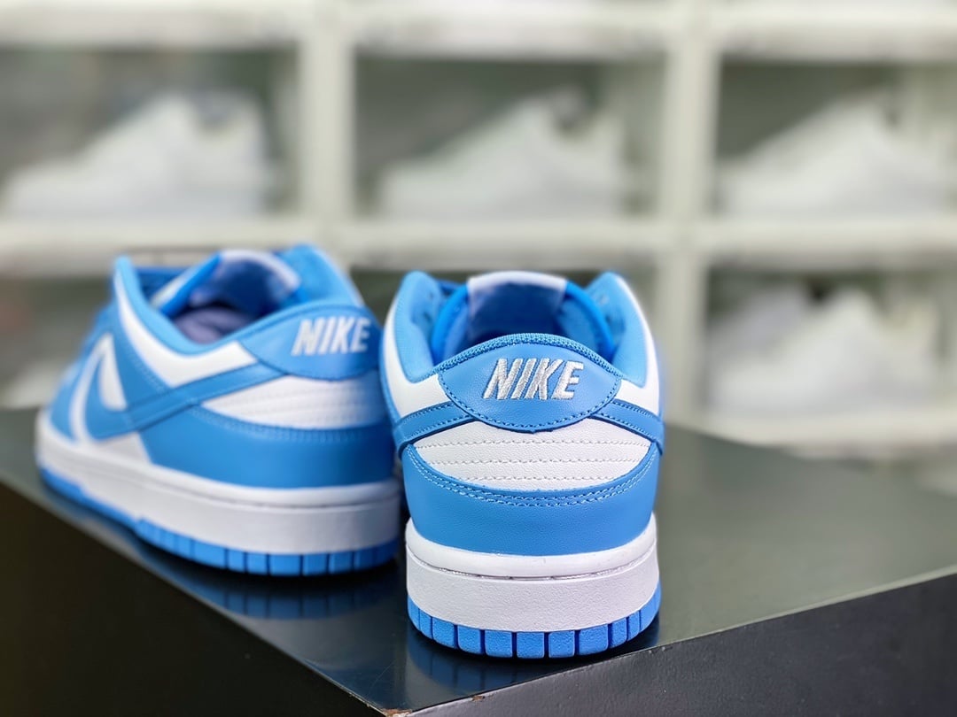 NK Dunk Low Azul Universidade UNC 2.0 - Vista 4