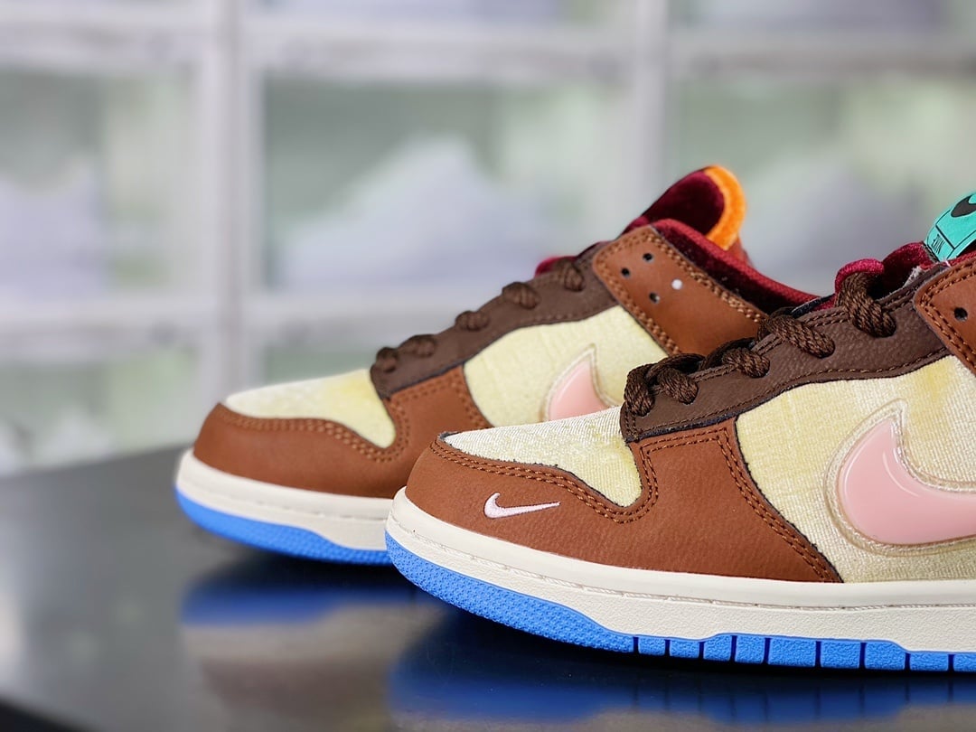 NK Dunk Low Chocolate Milk Jelly Hook - Vista 8