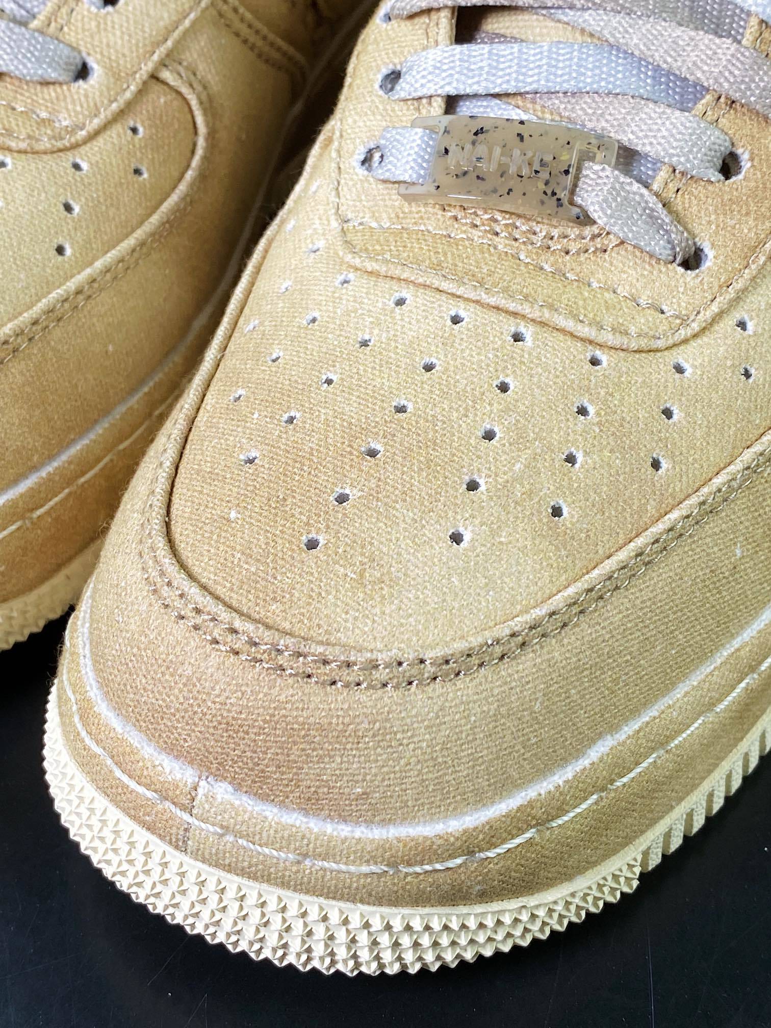 Nike Canvas Marrom e Amarelo Longjing - Vista 6