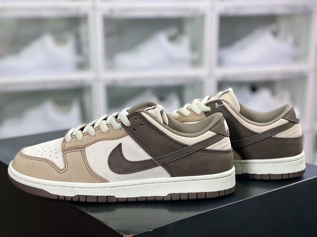 NK Dunk Low Marrom Mocha Cinza - Vista 3