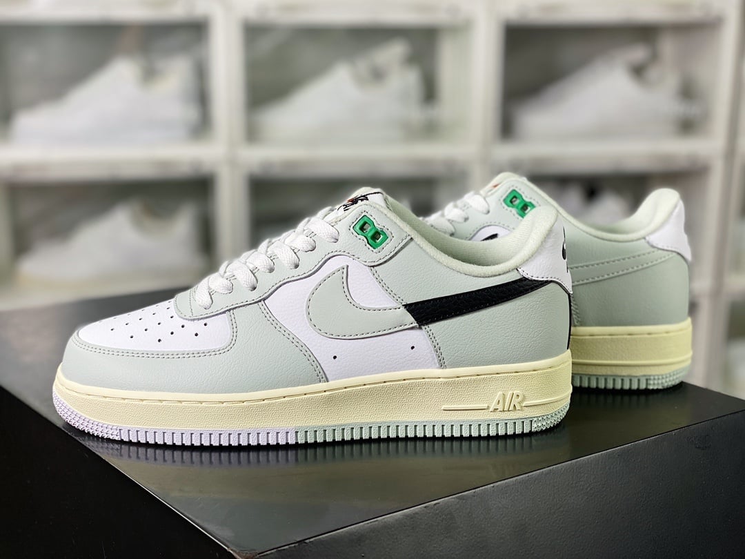 Nike Patchwork Verde Claro, Branco e Preto com Hook - Vista 2