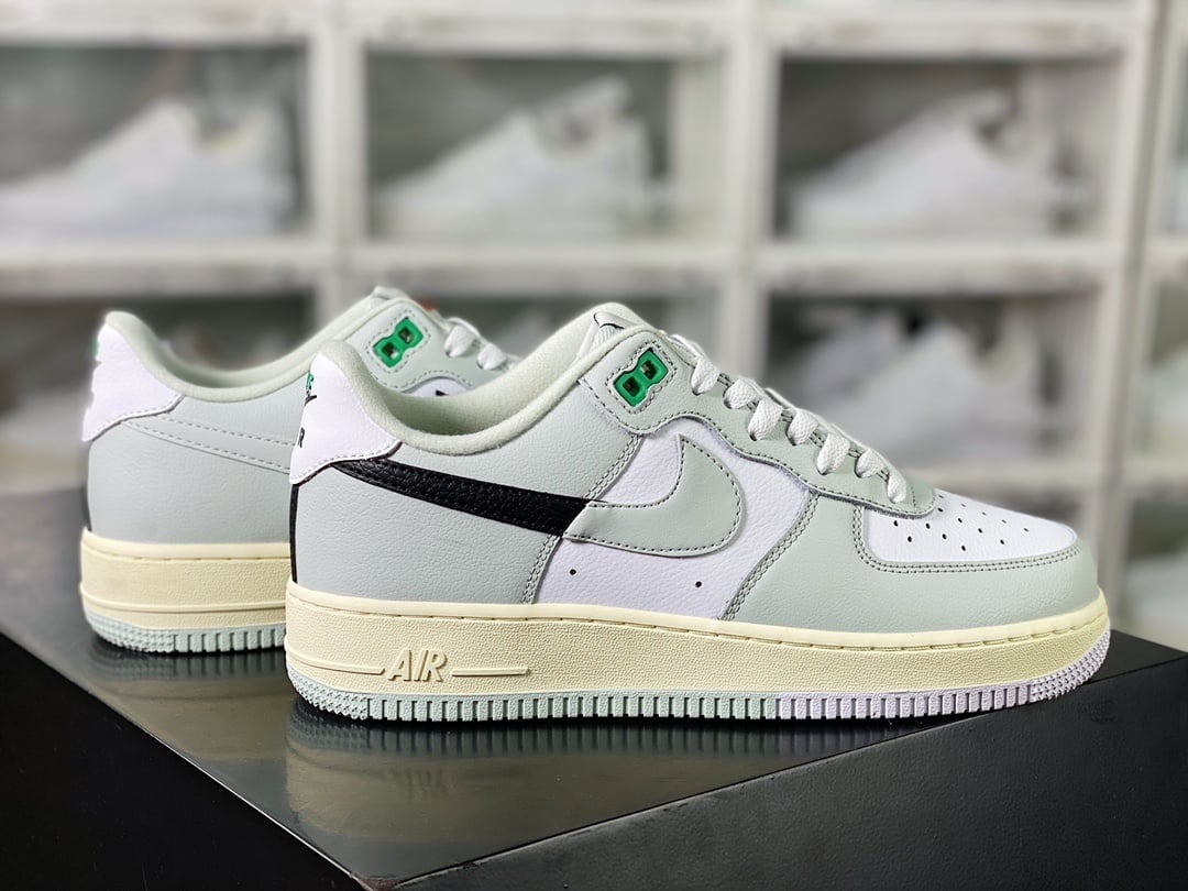 Nike Patchwork Verde Claro, Branco e Preto com Hook - Vista 3