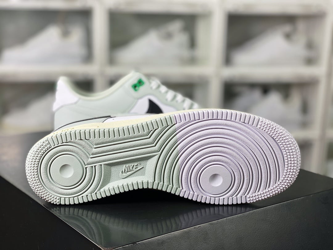 Nike Patchwork Verde Claro, Branco e Preto com Hook - Vista 5