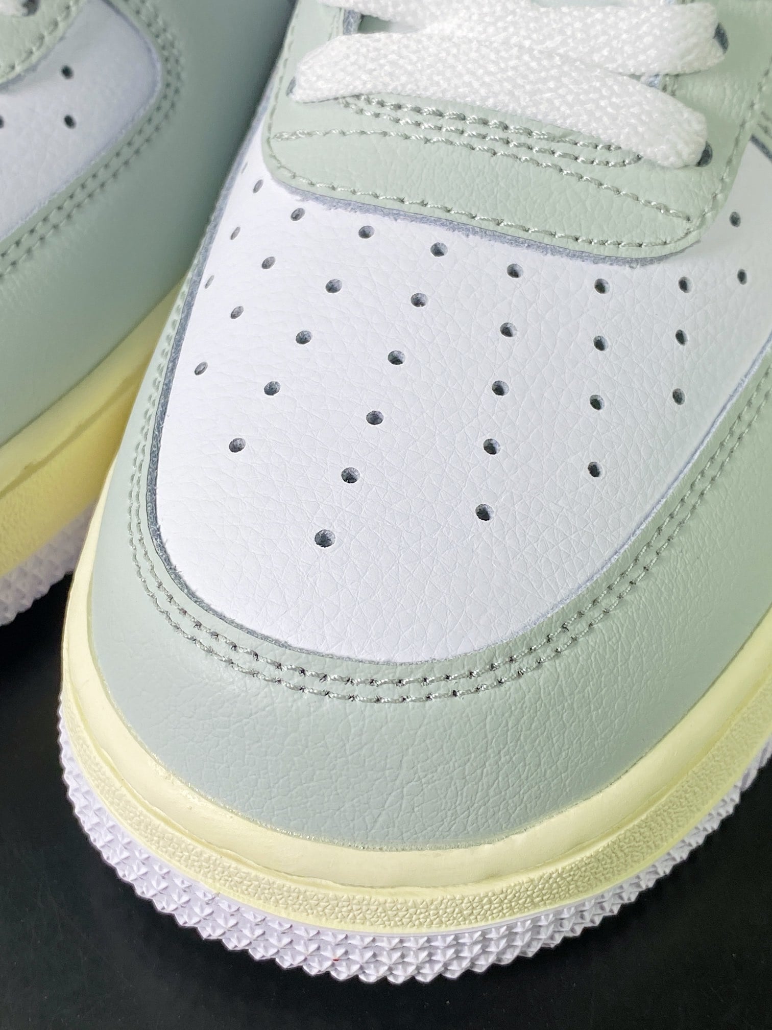 Nike Patchwork Verde Claro, Branco e Preto com Hook - Vista 6