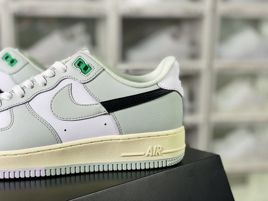 Nike Patchwork Verde Claro, Branco e Preto com Hook - Vista 9