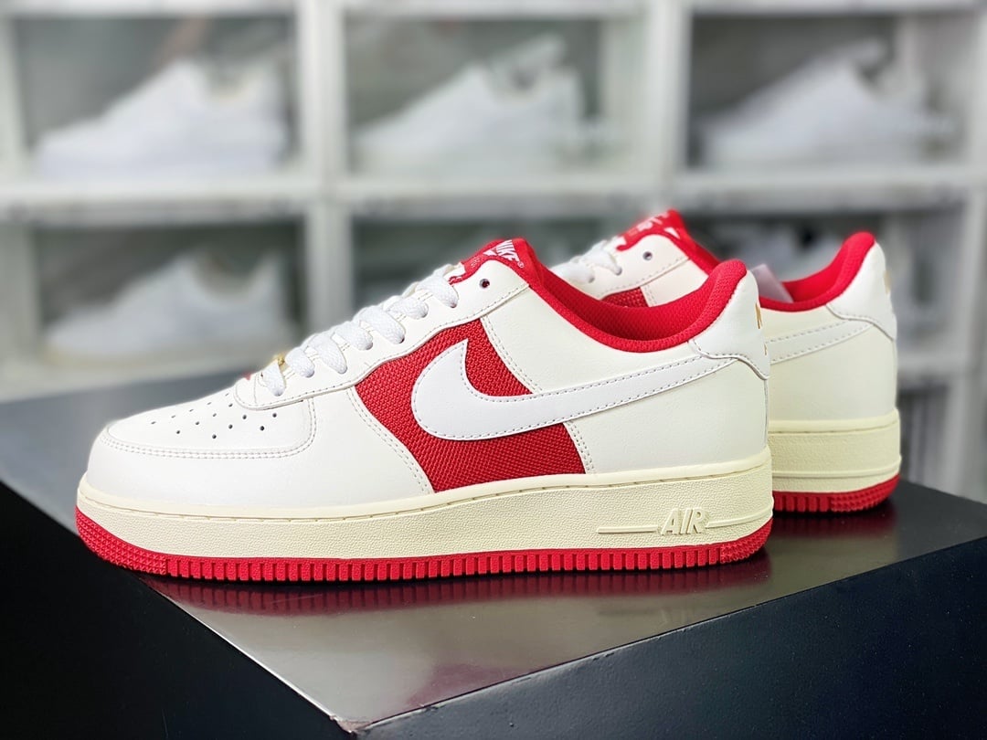 Nike Patchwork Creme e University Red Oxidado - Vista 2
