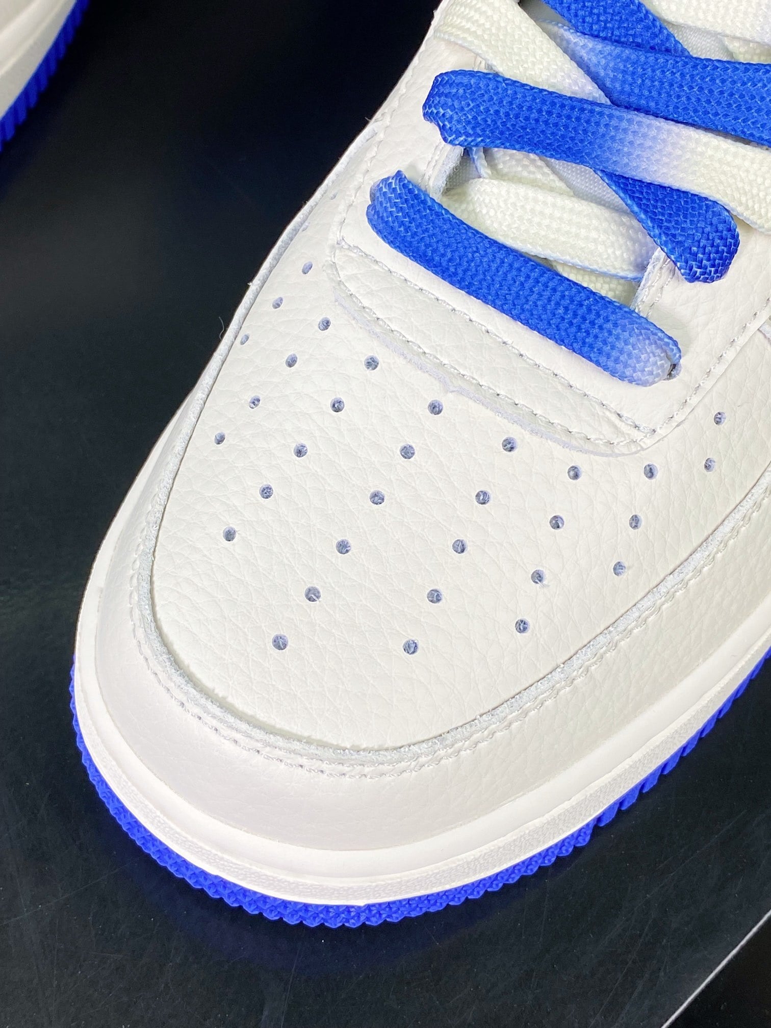 Nike Collab Branco, Preto e Royal TS Bordado - Vista 6