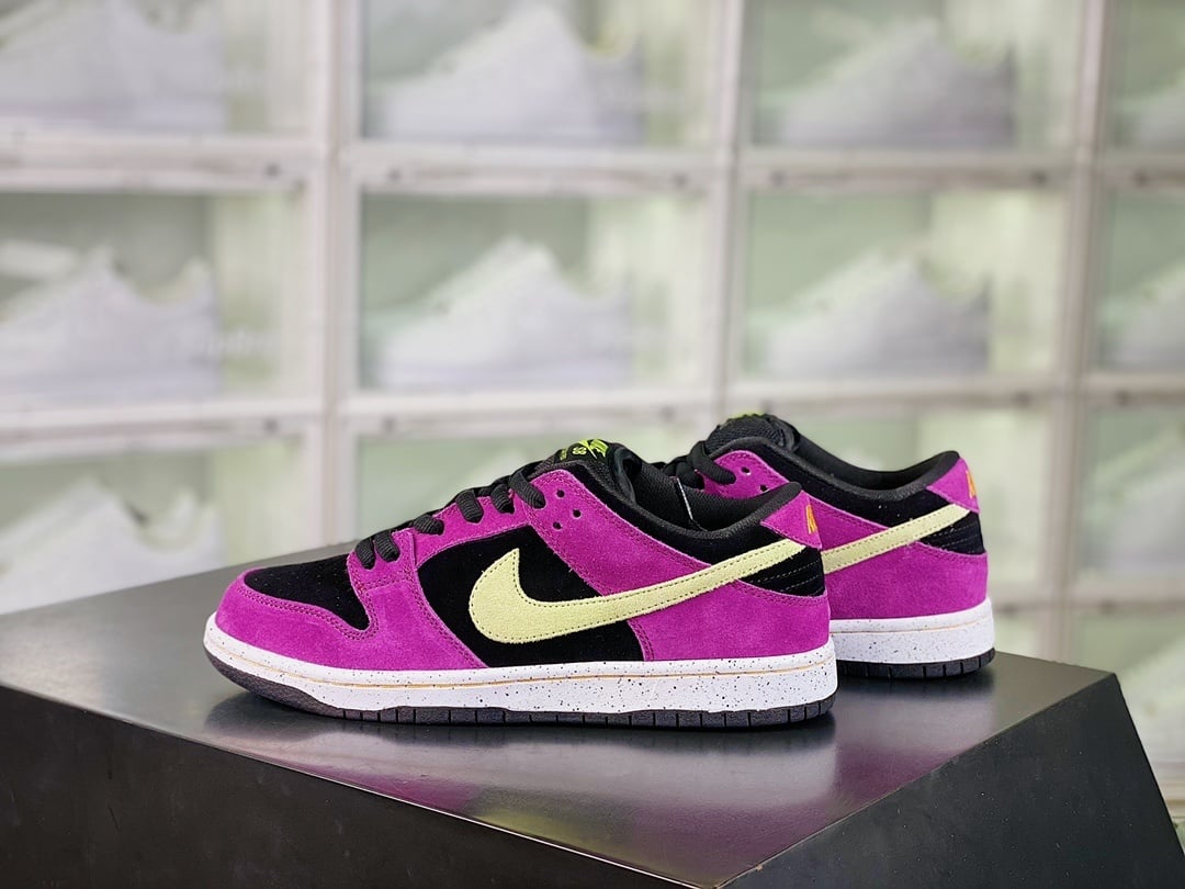 NK Dunk Low Plum Red - Vista 2