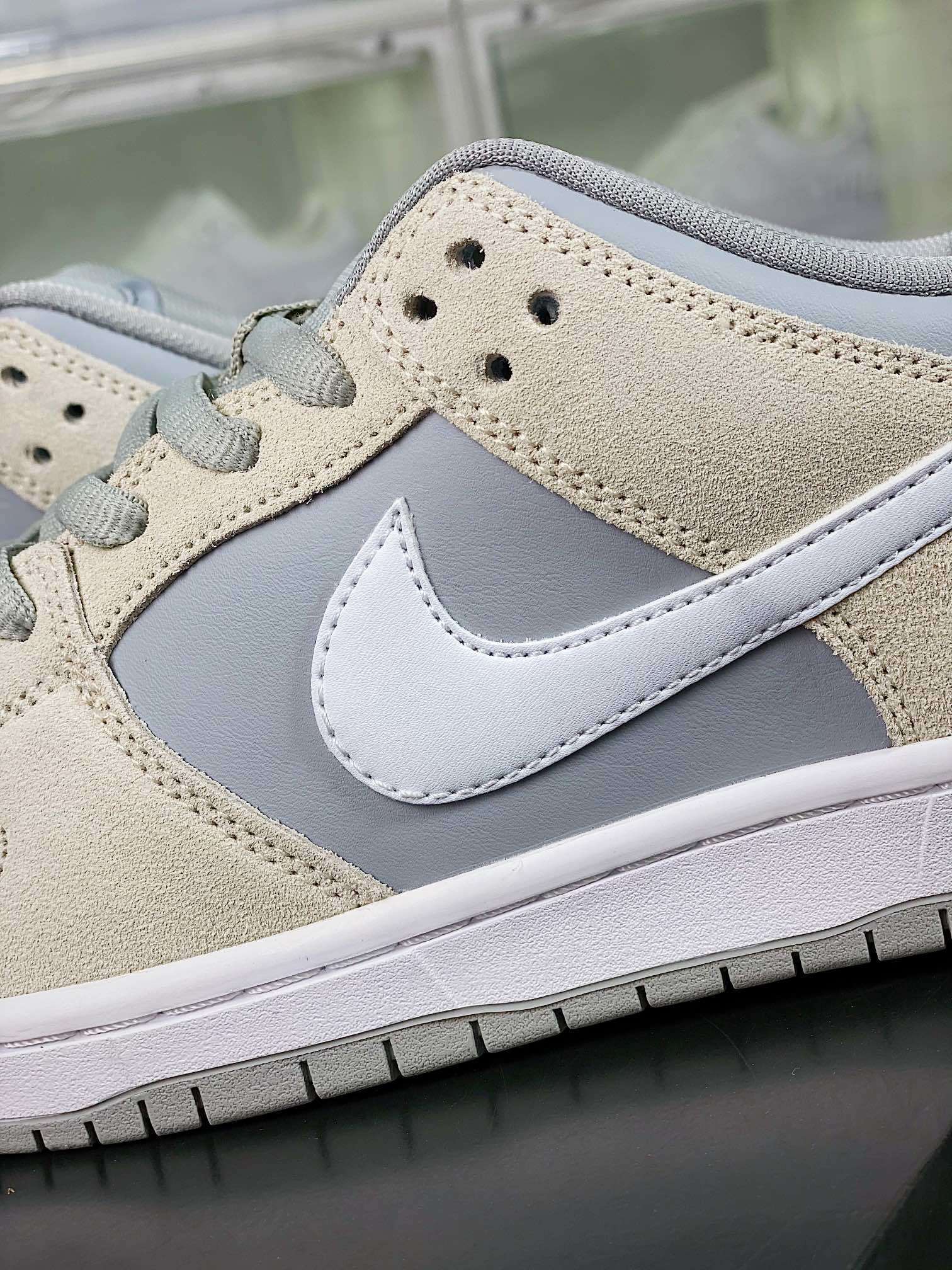 NK Dunk Low Cinza Claro Arctic Fox - Vista 7