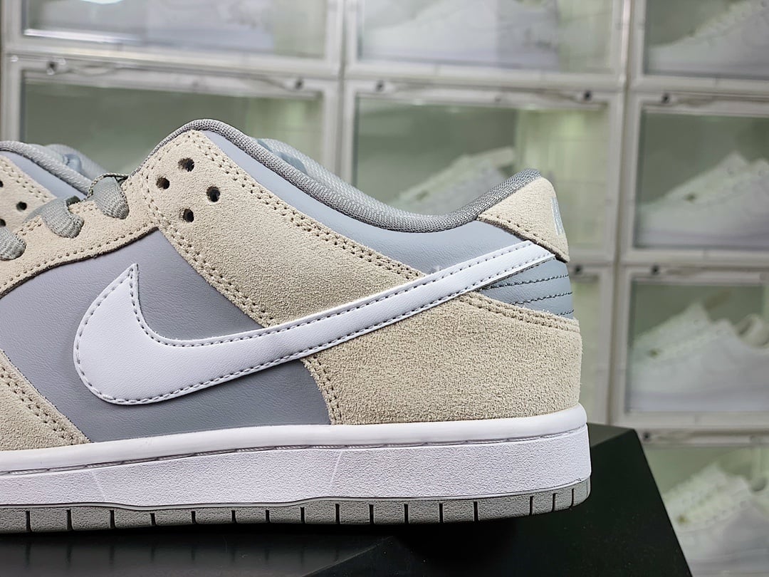 NK Dunk Low Cinza Claro Arctic Fox - Vista 9