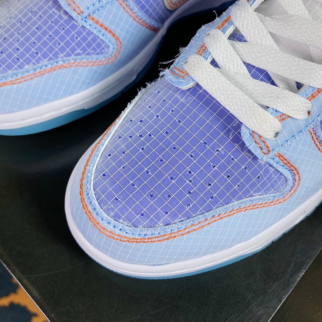 NK Dunk Low Azul Claro Colaboração - Vista 5
