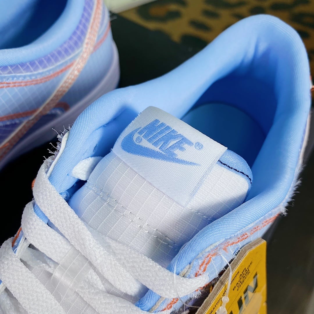 NK Dunk Low Azul Claro Colaboração - Vista 6