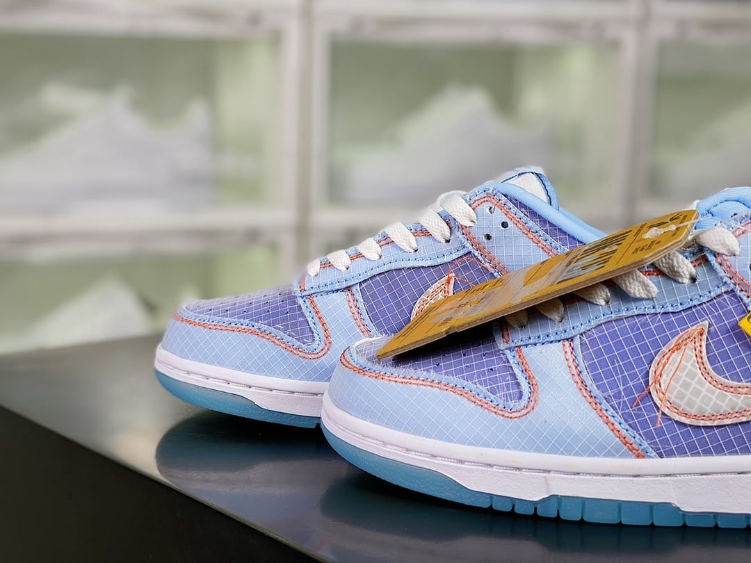 NK Dunk Low Azul Claro Colaboração - Vista 8