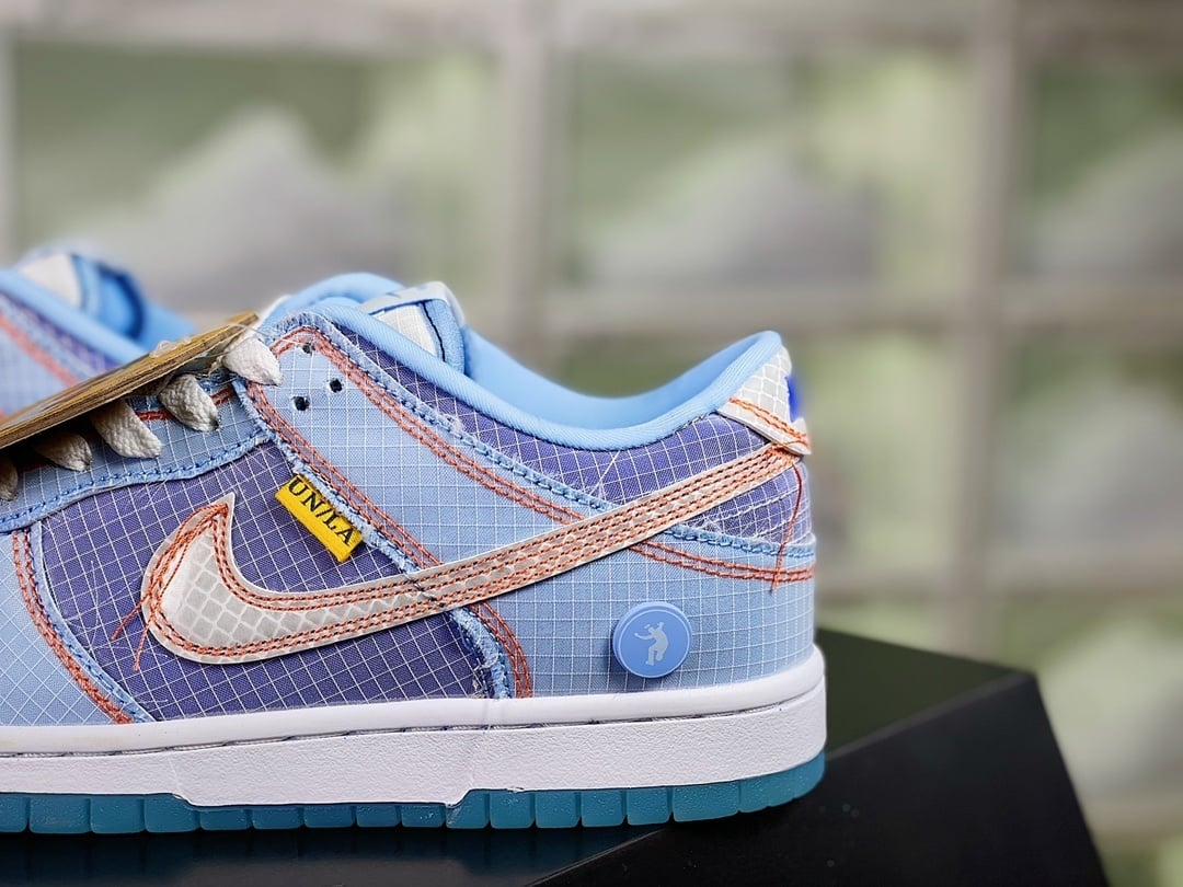 NK Dunk Low Azul Claro Colaboração - Vista 9