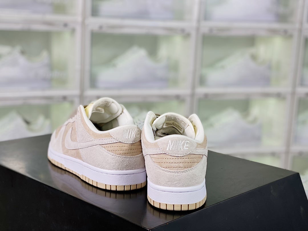 NK Dunk Low Flanela Cinza e Marrom - Vista 3