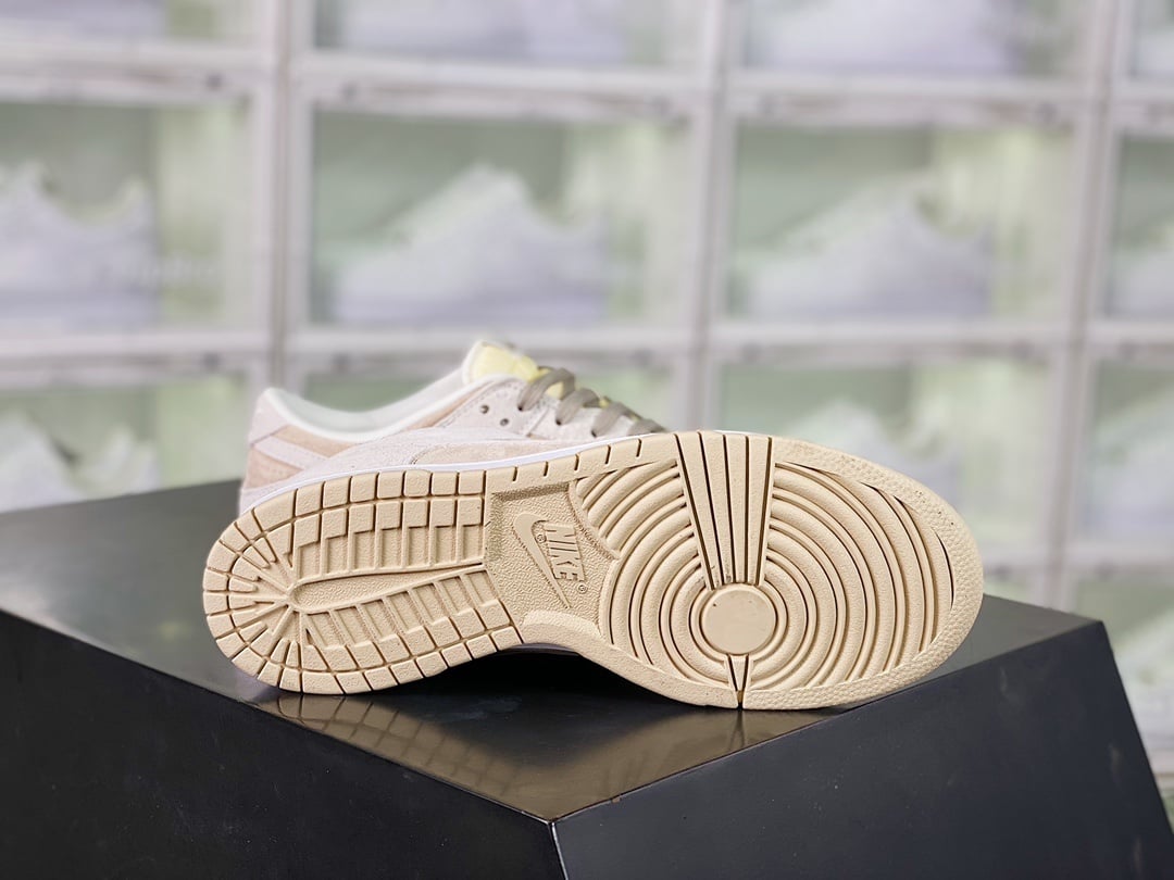 NK Dunk Low Flanela Cinza e Marrom - Vista 4