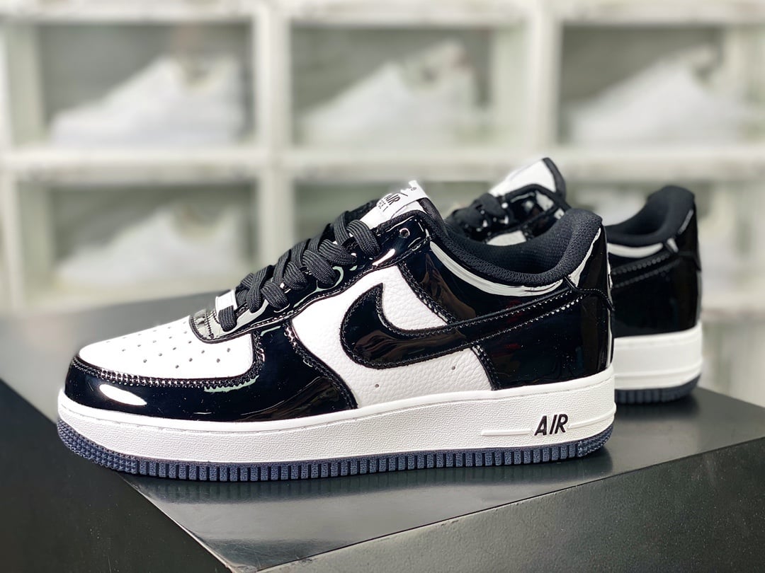 Nike Verniz Preto e Branco Panda - Vista 2