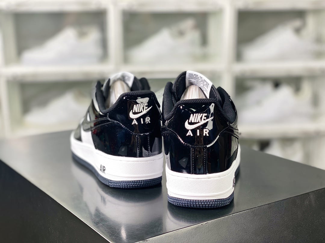 Nike Verniz Preto e Branco Panda - Vista 4