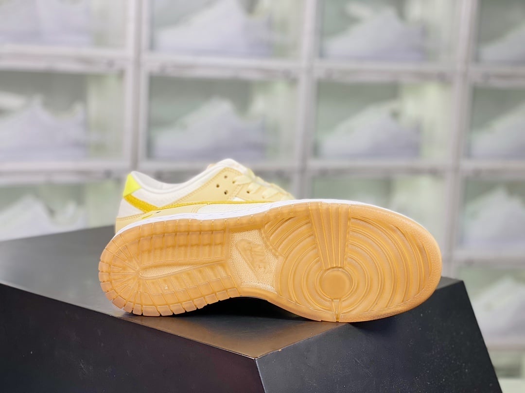 NK Dunk Low Laser Laranja, Branco e Laranja - Vista 4
