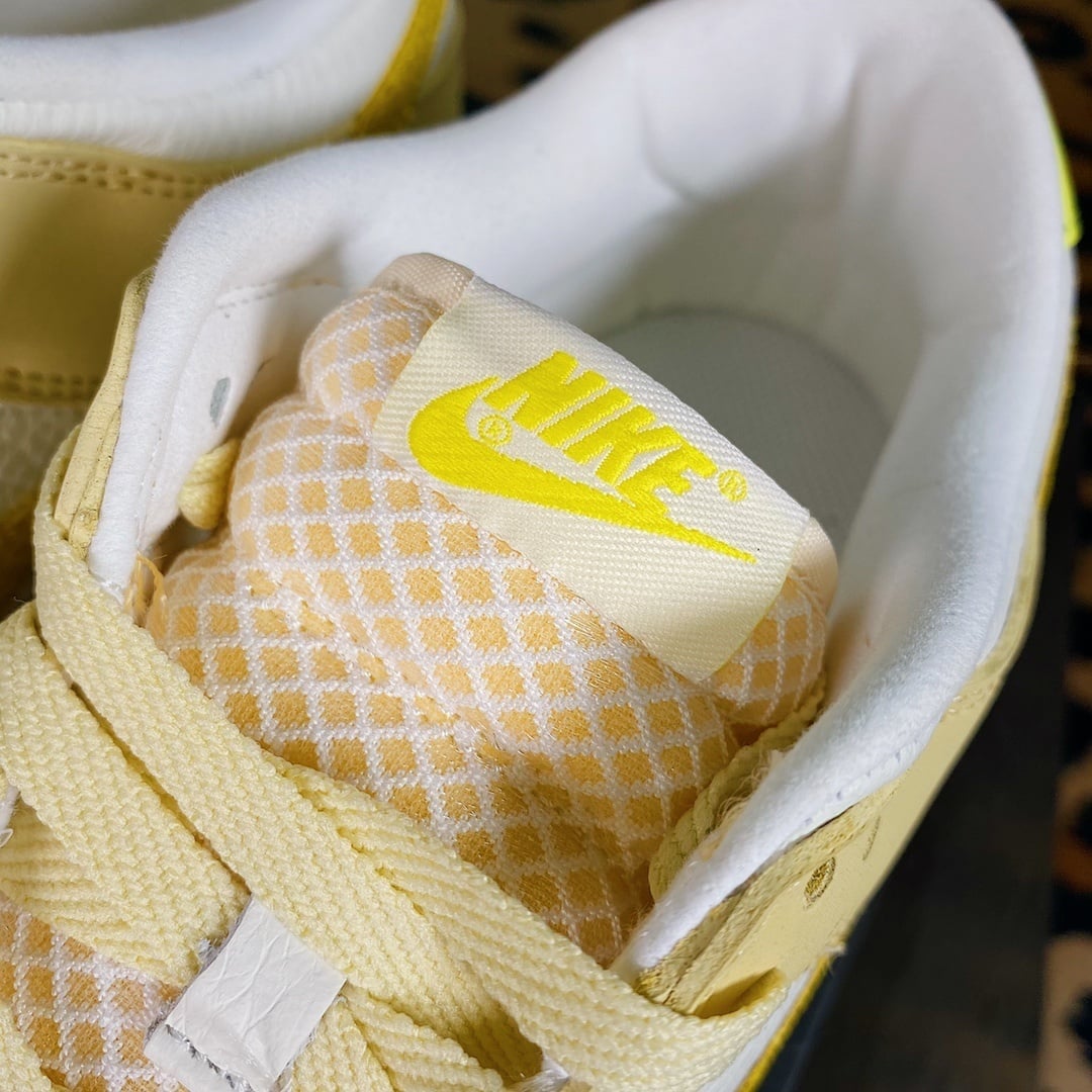 NK Dunk Low Laser Laranja, Branco e Laranja - Vista 6