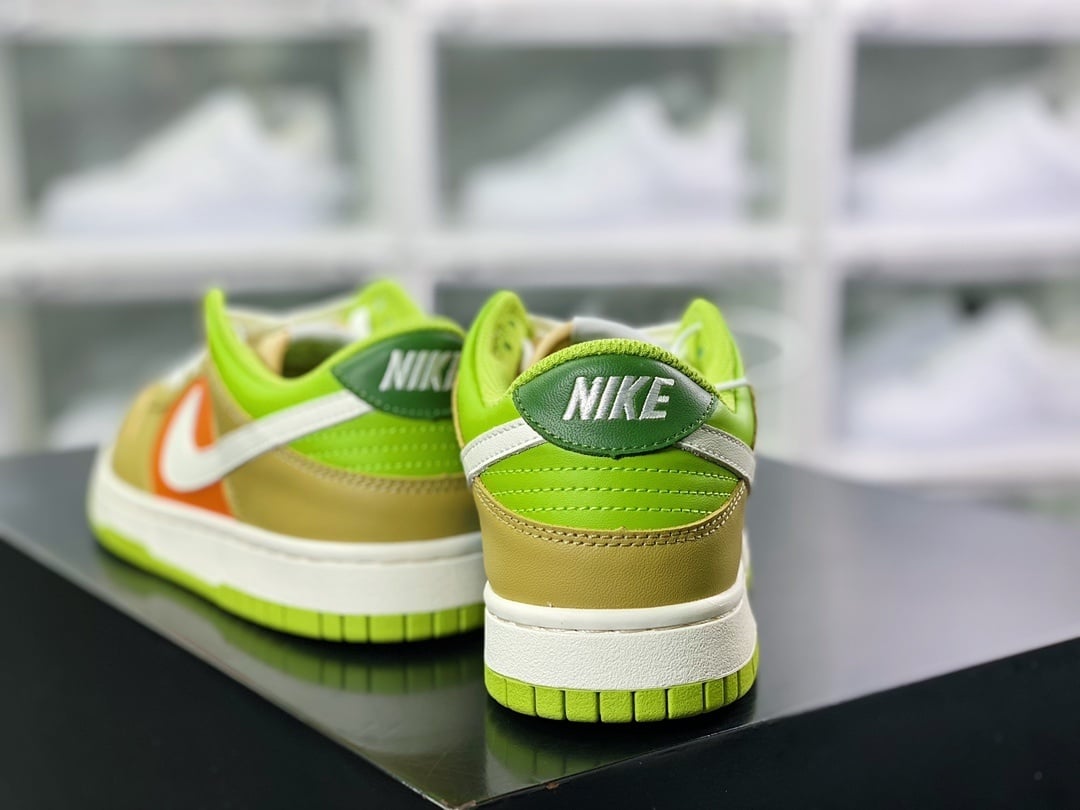 NK Dunk Low Verde Abacate Mismatch - Vista 4