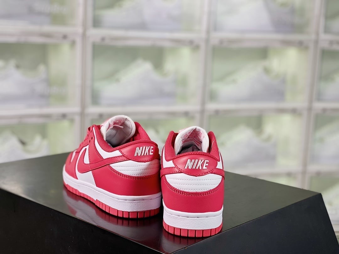 NK Dunk Low Rosa Vintage - Vista 3