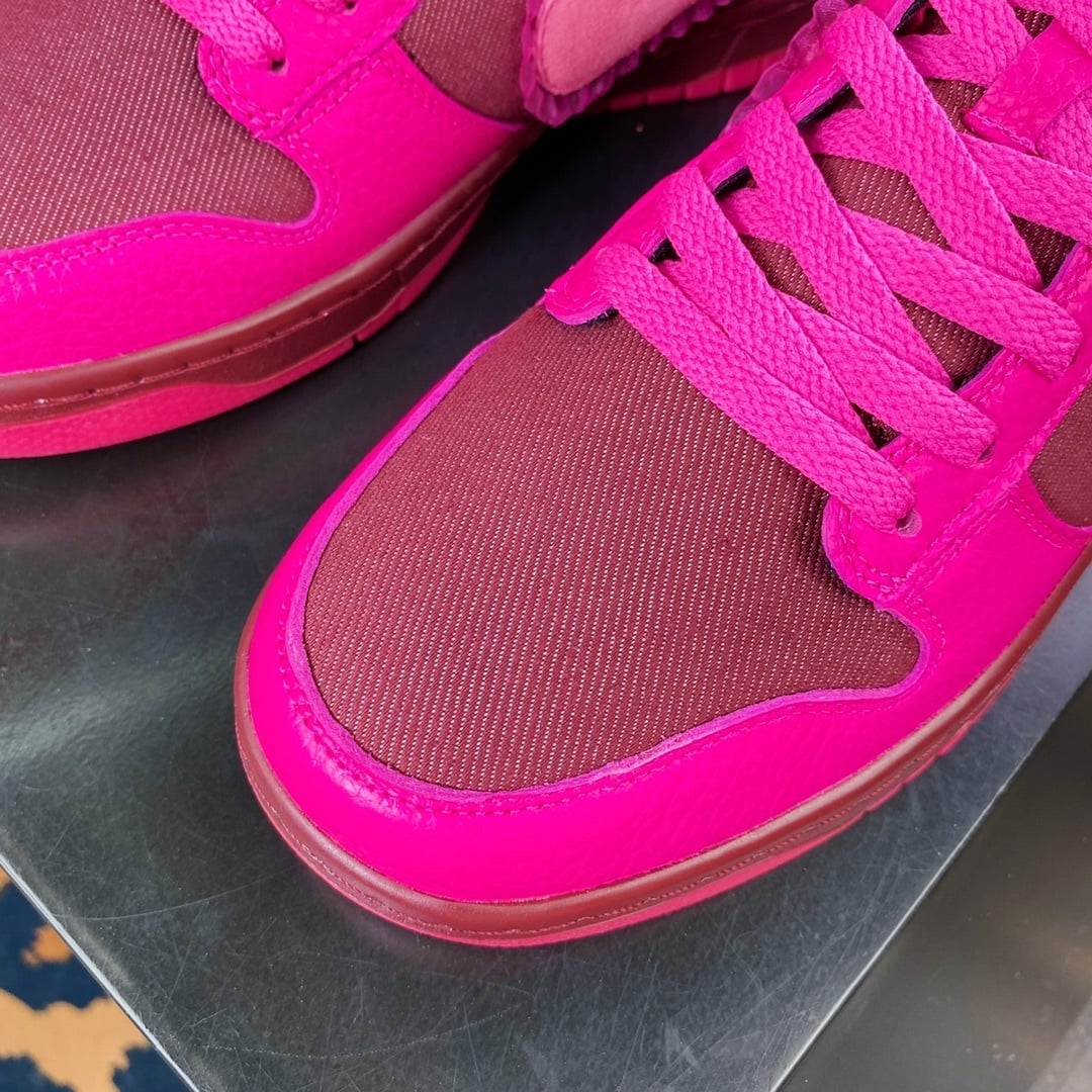 NK Dunk Low Rosa Valentine - Vista 5