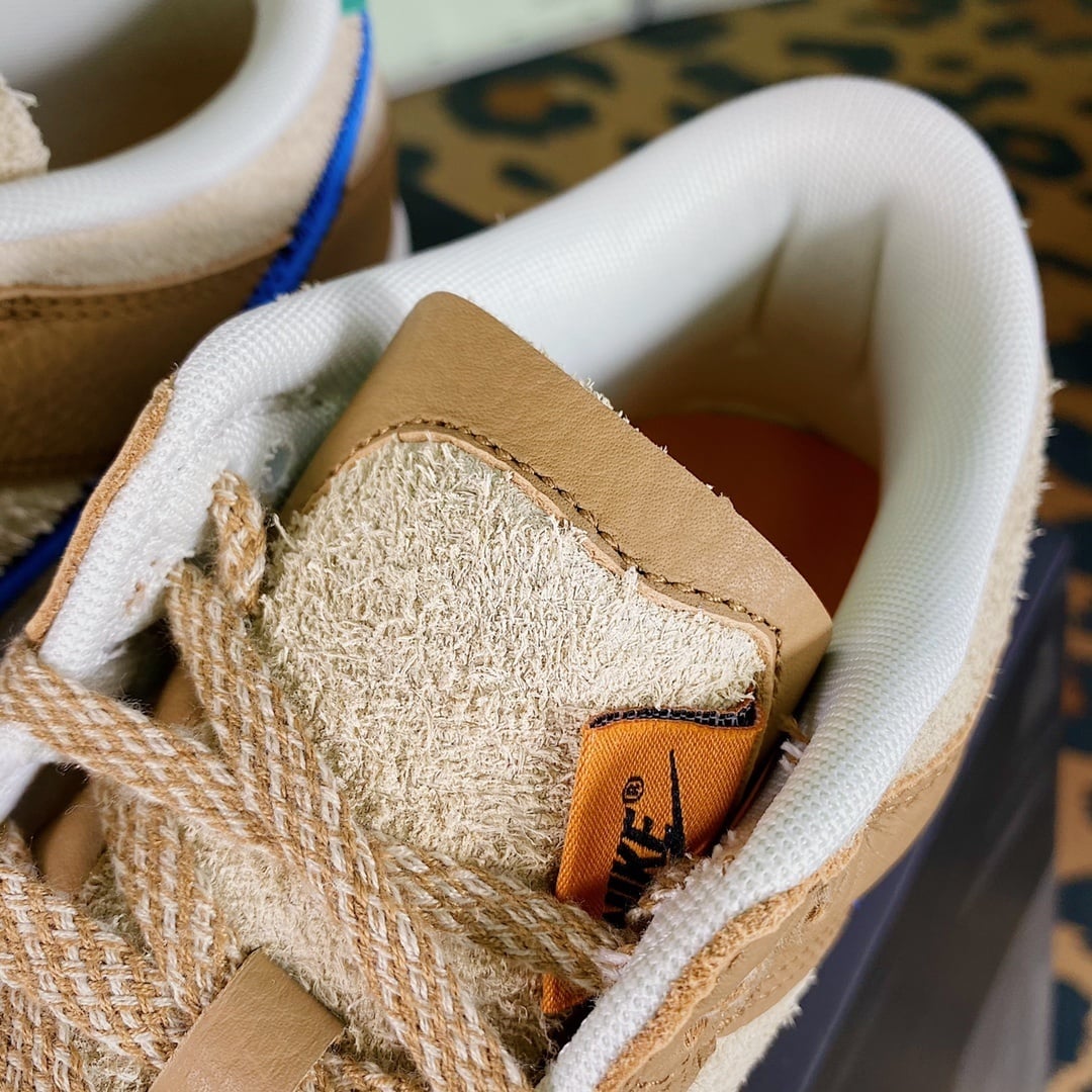 NK Dunk Low Furry Bear Marrom e Azul - Vista 6