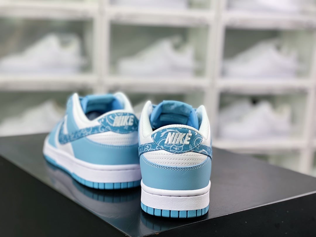 NK Dunk Low Água Azul e Cashew - Vista 3