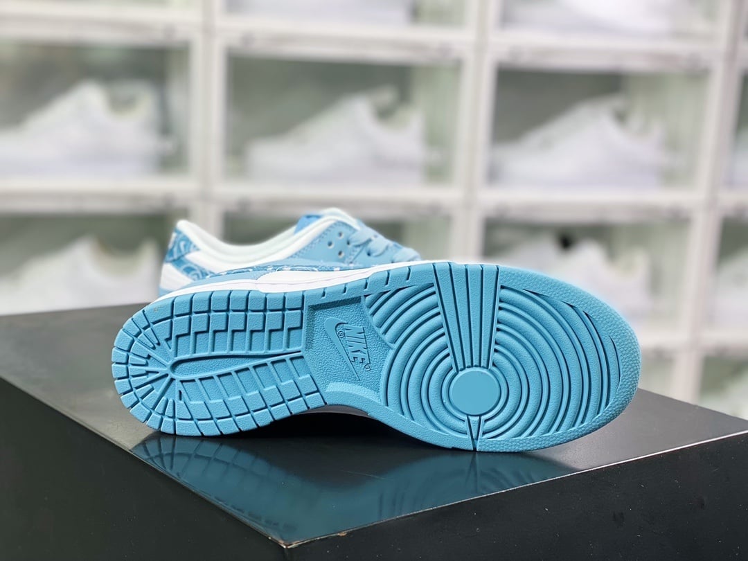 NK Dunk Low Água Azul e Cashew - Vista 4
