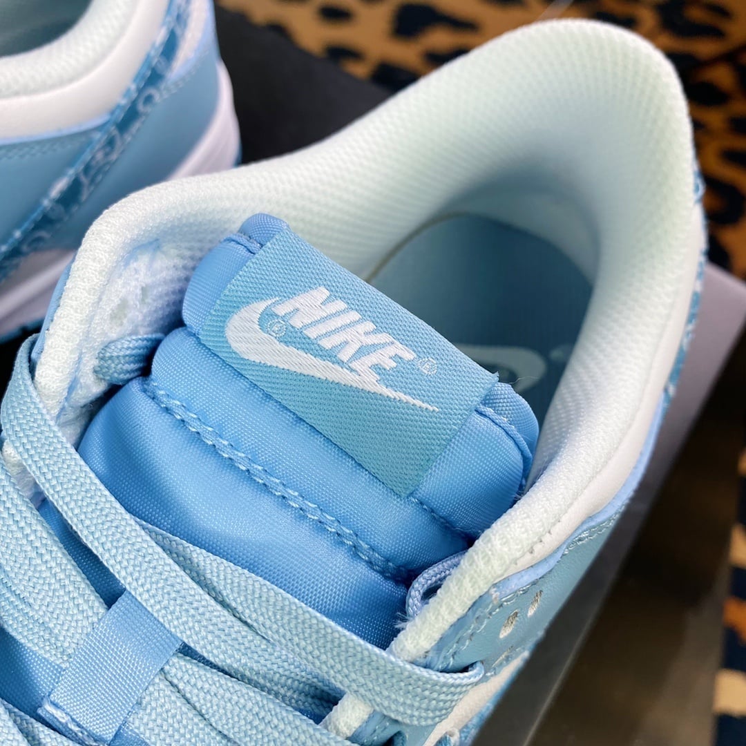 NK Dunk Low Água Azul e Cashew - Vista 6