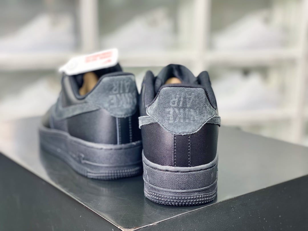 Nike Leather Cinza e Preto - Vista 4