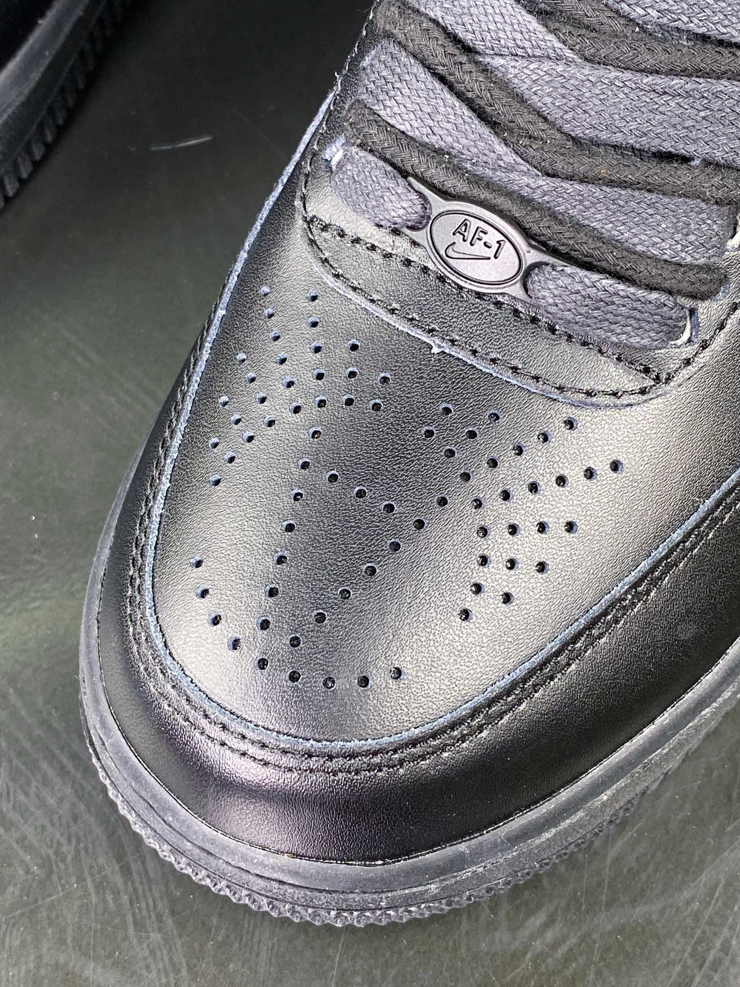 Nike Leather Cinza e Preto - Vista 6