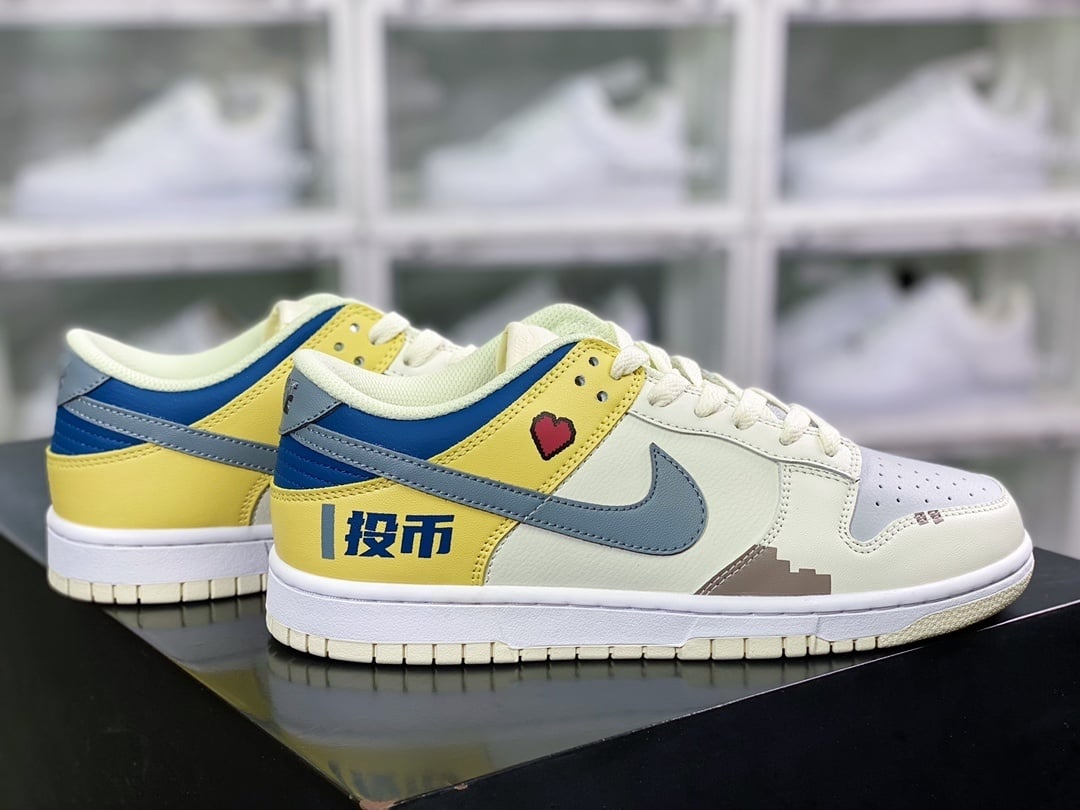 NK Dunk Low Couro Arcade Game - Vista 2