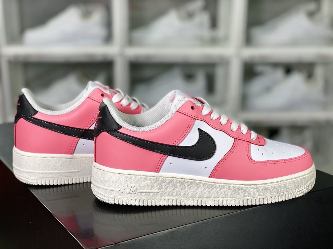 Nike Leather Branco, Laranja e Roxo - Vista 2