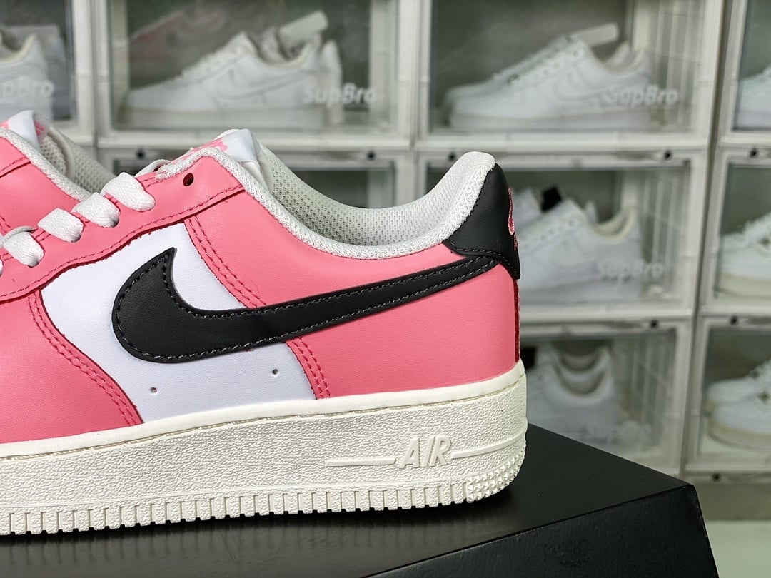 Nike Leather Branco, Laranja e Roxo - Vista 9