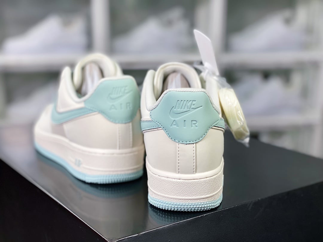 Nike Leather Creme, Cinza e Azul 3M Reflective Hook - Vista 4