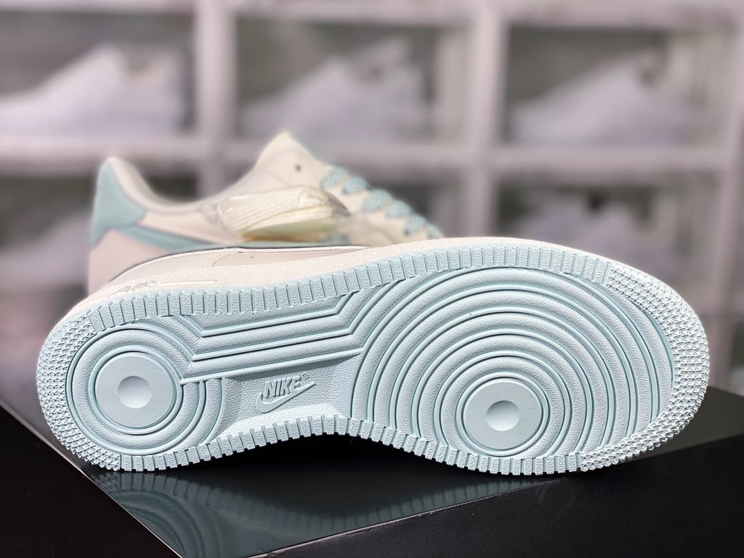 Nike Leather Creme, Cinza e Azul 3M Reflective Hook - Vista 5