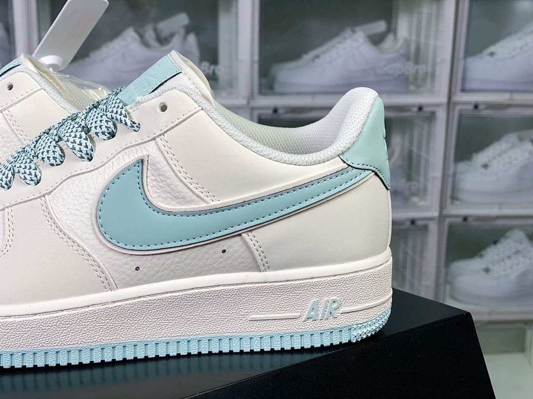 Nike Leather Creme, Cinza e Azul 3M Reflective Hook - Vista 9