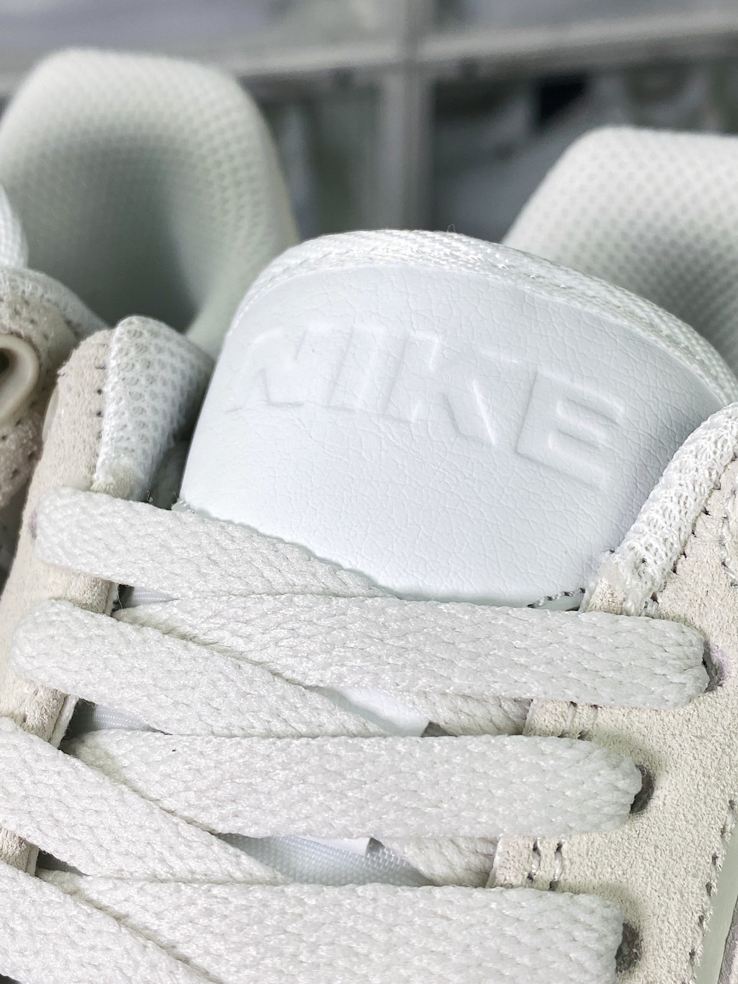 Nike Leather Creme e Branco Leopardo - Vista 7